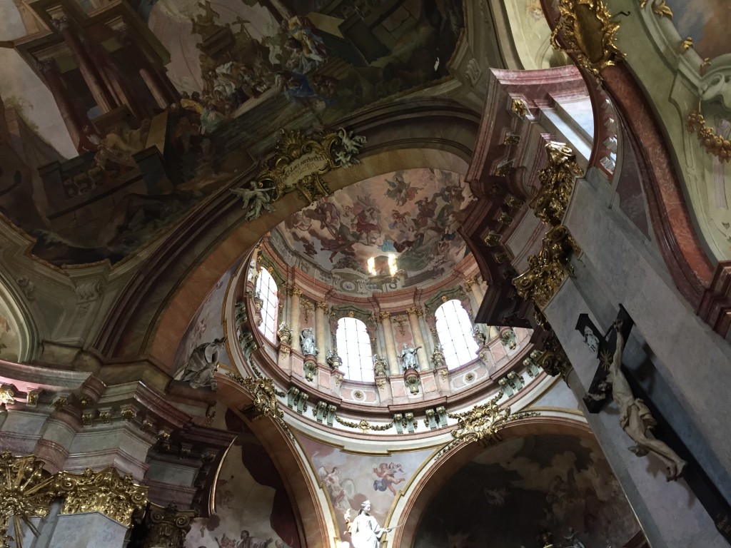 plafond église Prague