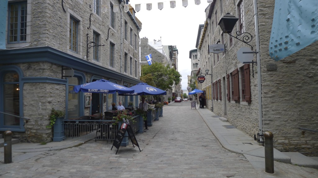 Petite rue dans le vieux Québec