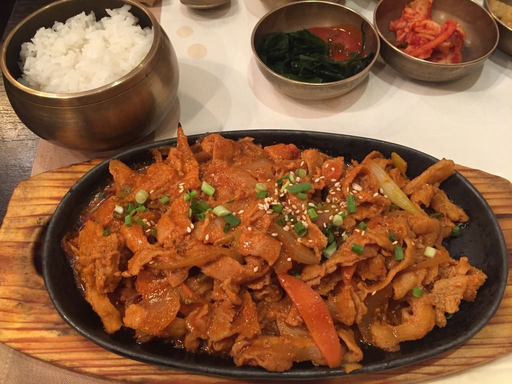 plat typique restaurant coréen Soon